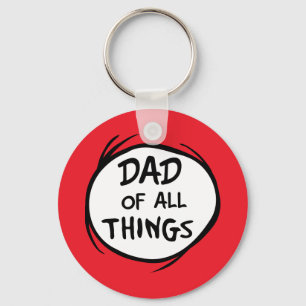 Dr. Seuss   Thing 1 Thing 2 - Pap van alles Sleutelhanger