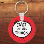 Dr. Seuss | Thing 1 Thing 2 - Pap van alles Sleutelhanger (Achterkant)