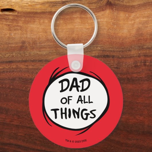 Dr. Seuss | Thing 1 Thing 2 - Pap van alles Sleutelhanger (Achterkant)