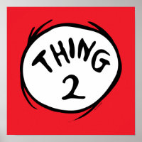 Dr. Seuss | Thing 1 Thing 2 - Thing 2