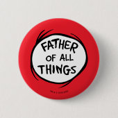 Dr. Seuss | Thing 1 Thing 2 - Vader van alles Ronde Button 5,7 Cm (Voorkant)