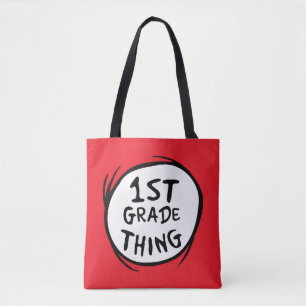 Dr. Seuss   Thing One Thing Two - 1e klas ding Tote Bag