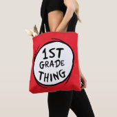 Dr. Seuss | Thing One Thing Two - 1e klas ding Tote Bag (Dichtbij)