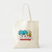 Dr. Seuss | Thing One Thing Two Docent Naam Tote Bag (Voorkant)