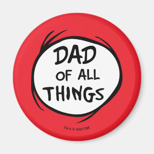 Dr Seuss Thing One Thing Two - Pap van alle dingen Magneet