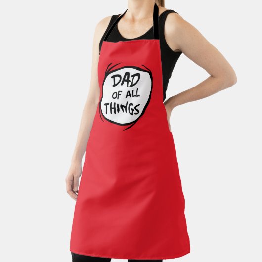 Dr Seuss Thing One Thing Two - Pap van alle dingen Schort (Insitu)