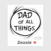 Dr Seuss Thing One Thing Two - Pap van alle dingen Sticker (Vel)