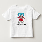 Dr. Seuss Thing One Thing Two | Tweeling | Grote Z Kinder Shirts (Voorkant)