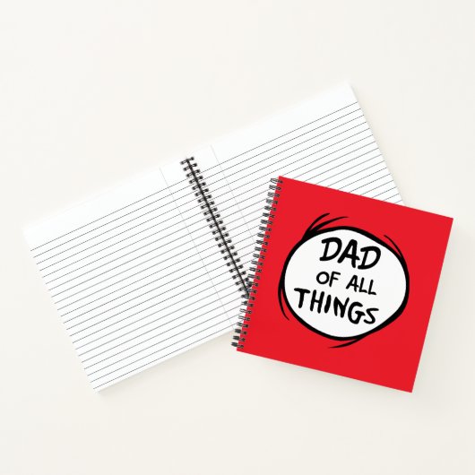 Dr. Seuss Thing One Thing Two - Vader van alles Notitieboek (Binnen)