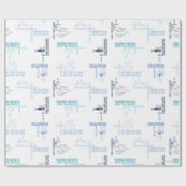 Dr. Seuss | Vaderdag Citaat Patroon Cadeaupapier (Vlak)