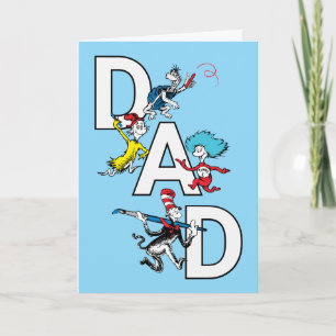 Dr. Seuss Vaderdag Kaart