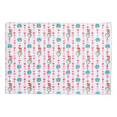 Dr. Seuss Valentijn | De kat in het Pet — hartspat Kussensloop (Achterkant-Links)