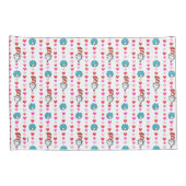 Dr. Seuss Valentijn | De kat in het Pet — hartspat Kussensloop (Achterkant-Rechts)