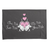 Dr. Seuss Valentijn | Een vis van twee vissoorten Kussensloop (Voorkant-Rechts)