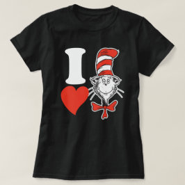 Dr. Seuss Valentijn| Ik heb de kat in de Pet gehoo T-shirt