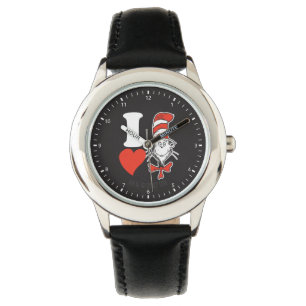 Dr. Seuss Valentijn   Ik hoor de kat in het Pet Horloge