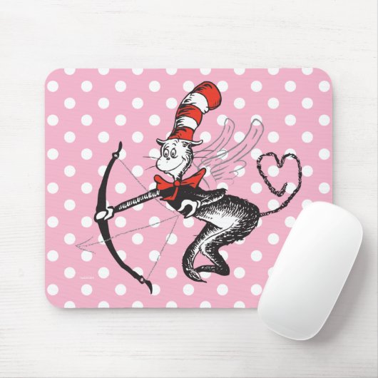 Dr. Seuss Valentijn | Kat in het Pet Cupid Muismat (Met muis)
