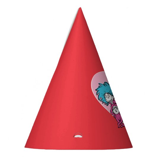 Dr. Seuss Valentijn| Thans 1 Thing 2 Feesthoedjes (Links)