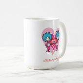 Dr. Seuss Valentijn| Thans 1 Thing 2 Koffiemok (Voorkant rechts)