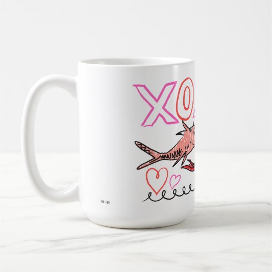 Dr. Seuss Valentijn | XOXO-ontwerp Koffiemok (Links)
