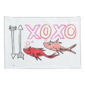 Dr. Seuss Valentijn | XOXO-ontwerp Kussensloop (Achterkant-Rechts)