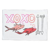Dr. Seuss Valentijnkaart | XOXO Design Kussensloop (Achterkant-Links)