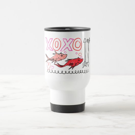Dr. Seuss Valentijnkaart | XOXO Design Reisbeker (Center)