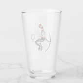 Dr. Seuss Valentijnsdag | De Kat in de Hoed Cupido Glas (Achterkant)