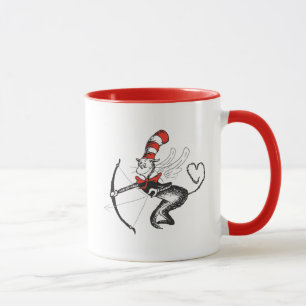 Dr. Seuss Valentijnsdag De Kat in de Hoed Cupido Mok