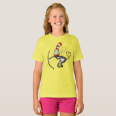 Dr. Seuss Valentijnsdag | De Kat met de Hoed Cupid T-shirt (Voorkant volledig)