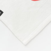 Dr. Seuss Valentijnsdag | XOXO Design Fleece Deken (Hoek)