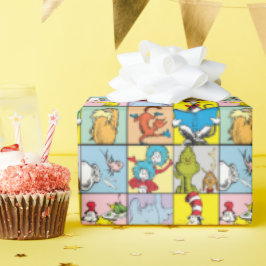 Dr. Seuss | Verhalen grafisch Cadeaupapier