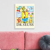 Dr. Seuss | Verhalen grafisch Canvas Afdruk (Insitu (Woonkamer))