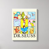 Dr. Seuss | Verhalen grafisch Canvas Afdruk (Voorkant)