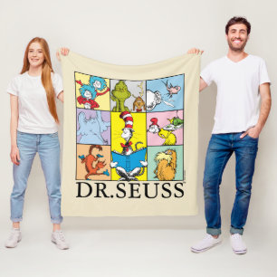 Dr. Seuss   Verhalen grafisch Fleece Deken
