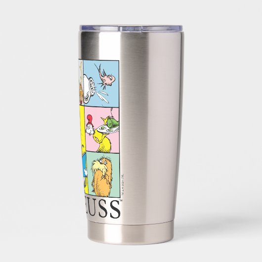 Dr. Seuss | Verhalen grafisch Geïsoleerde Drinkbeker (Achterkant)