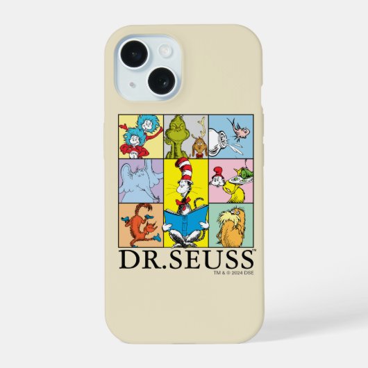 Dr. Seuss | Verhalen Grafisch iPhone 15 Case (Achterkant)