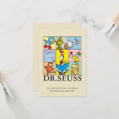 Dr. Seuss | Verhalen grafisch Kaart (Voorkant / Achterkant in situ)