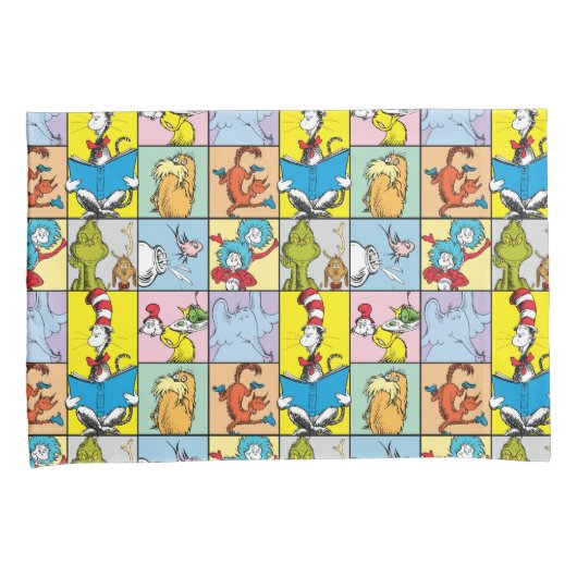 Dr. Seuss | Verhalen grafisch Kussensloop (Voorkant-Rechts)