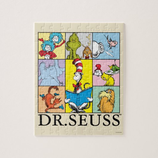 Dr. Seuss | Verhalen grafisch Legpuzzel (Verticaal)
