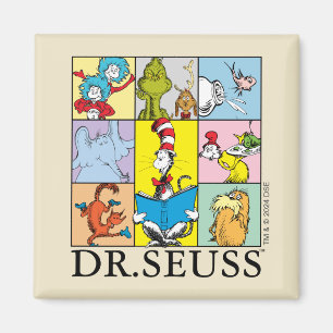 Dr. Seuss   Verhalen grafisch Magneet