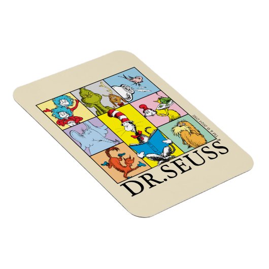Dr. Seuss | Verhalen grafisch Magneet (Rechterzijde)
