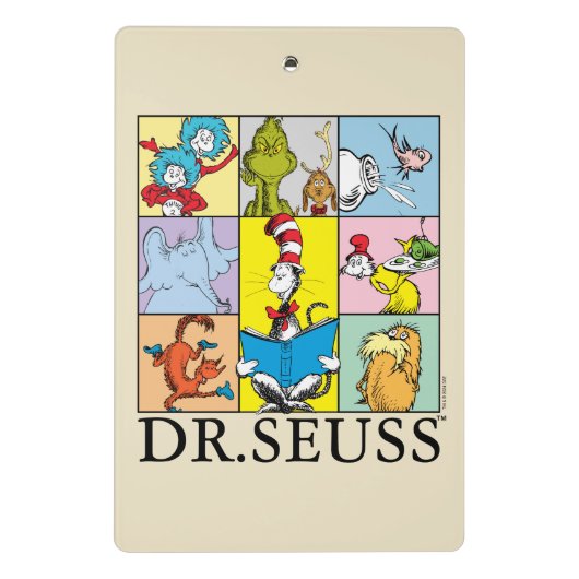 Dr. Seuss | Verhalen grafisch Mini Klembord (Achterkant)