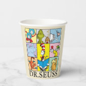 Dr. Seuss | Verhalen grafisch Papieren Bekers (Achterkant)