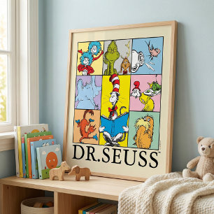 Dr. Seuss   Verhalen grafisch Poster