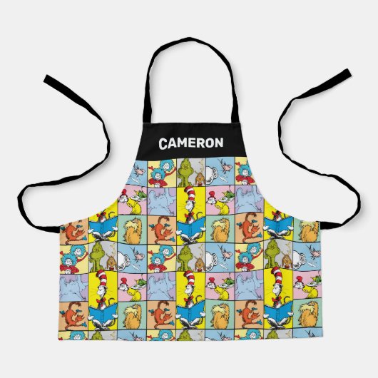 Dr. Seuss | Verhalen grafisch Schort (Voorkant)