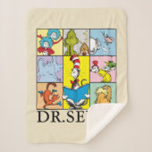 Dr. Seuss | Verhalen grafisch Sherpa Deken (Voorkant)