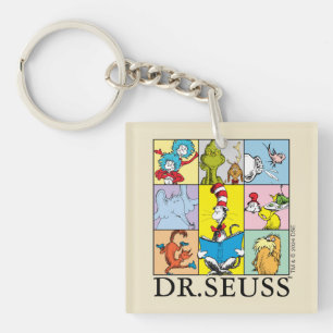 Dr. Seuss   Verhalen grafisch Sleutelhanger