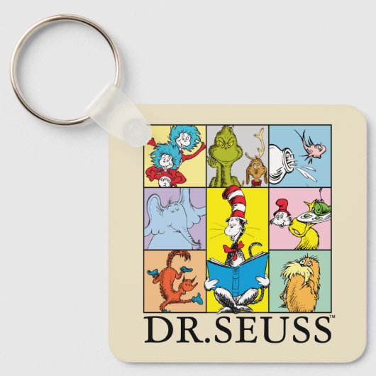 Dr. Seuss | Verhalen grafisch Sleutelhanger (Voorkant)