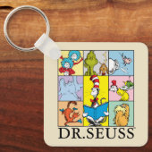 Dr. Seuss | Verhalen grafisch Sleutelhanger (Voorkant)